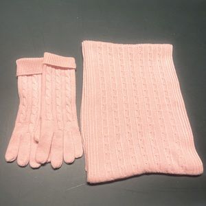 Pendleton 100% Cashmere Scarf and Gloves
